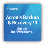 Acronis Backup & Recovery 10 Advanced Server Small Business Server Coupon Code 5%
