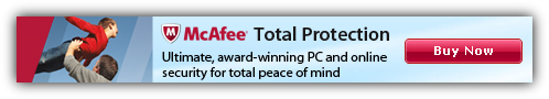 McAfee Total Protection 2011 Discount Promo Offer 50% Off