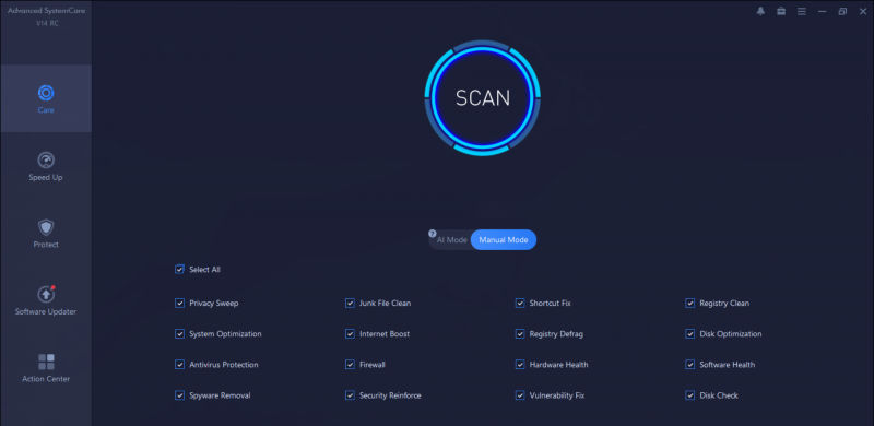 Iobit Advanced SystemCare 14 features overview