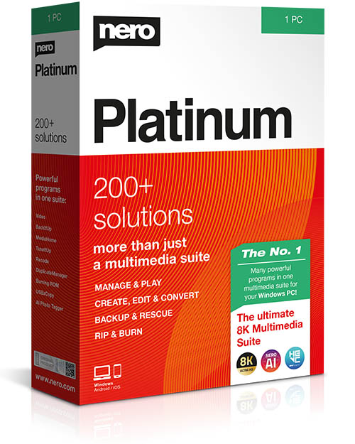 Nero Platinum Suite 2022 box